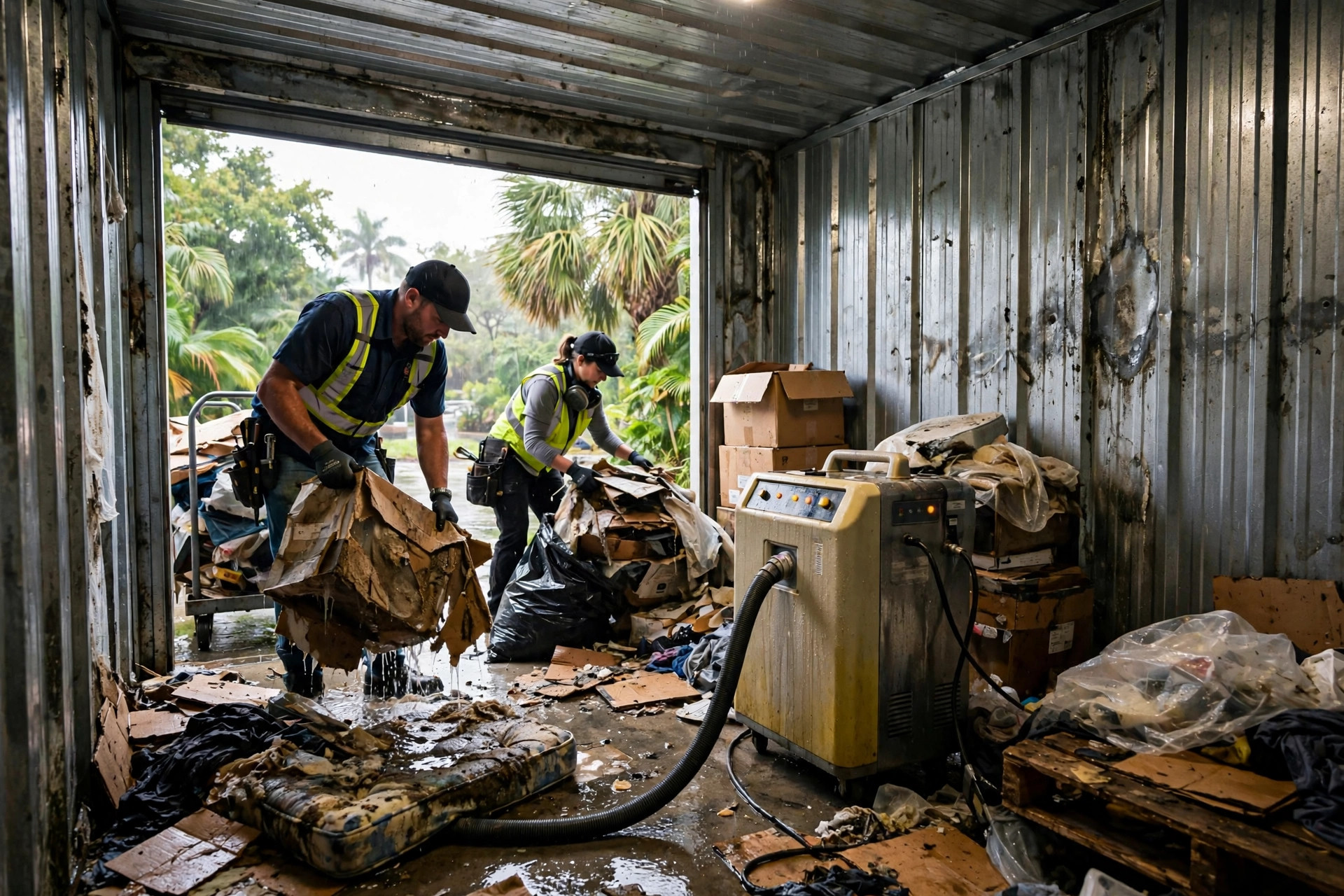 Addressing Water Damage in Tampa Storage Units