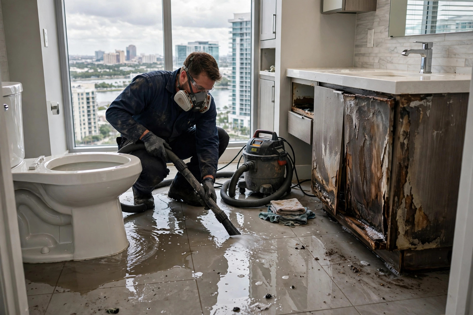 How to Handle Toilet Overflow Damage in Multi-Story Tampa Condos