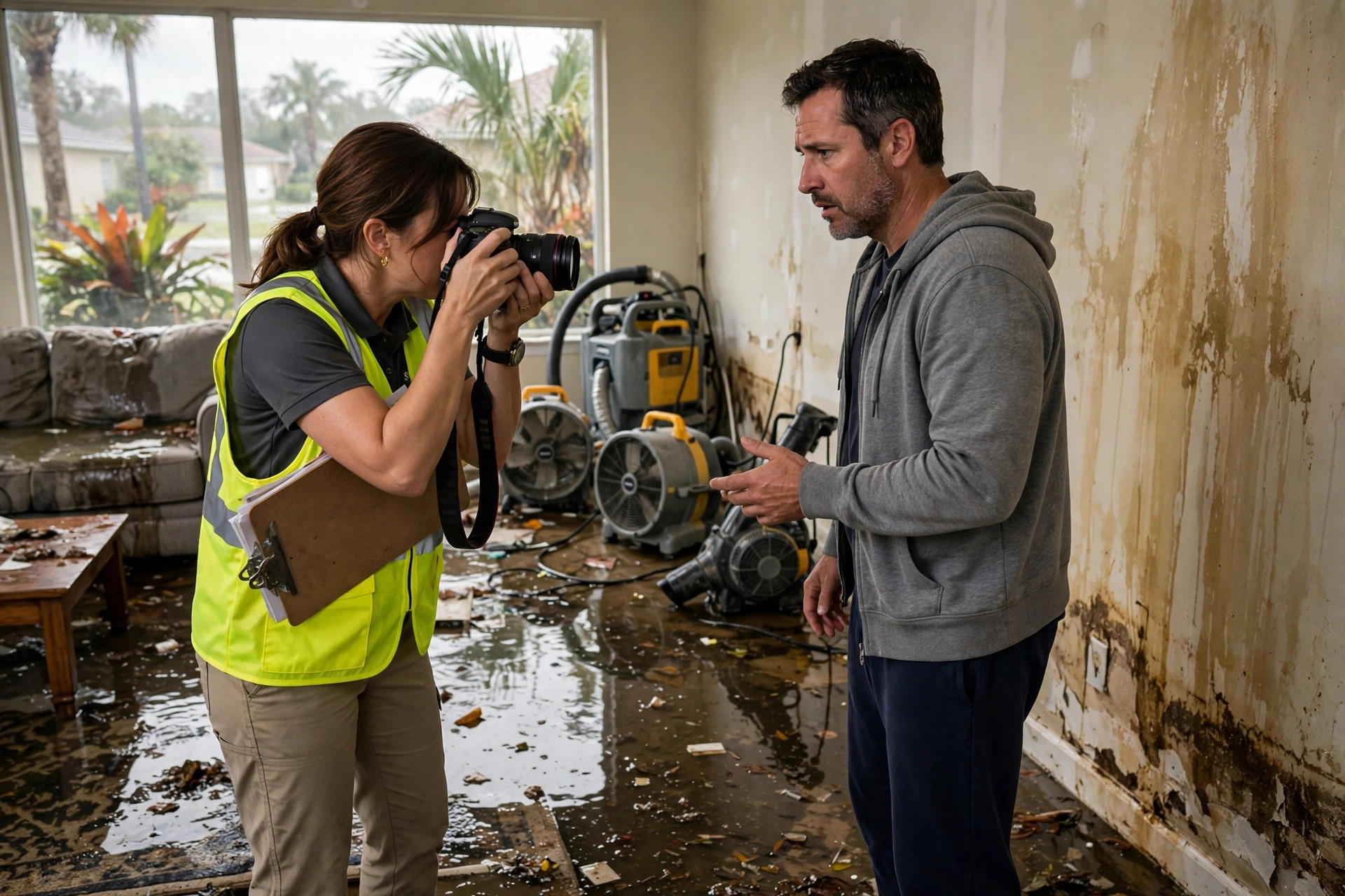 Managing Water Damage Claims With Tampa Insurance Adjusters