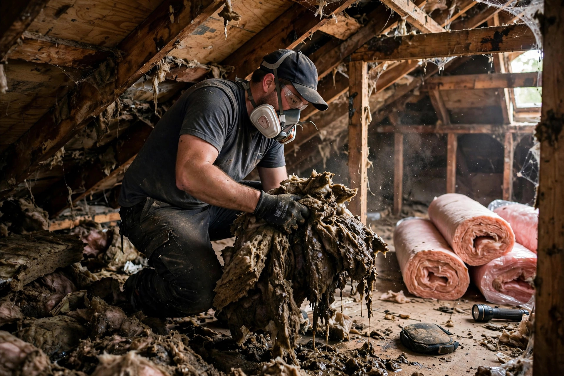 Step-by-Step Attic Insulation Replacement After Leaks