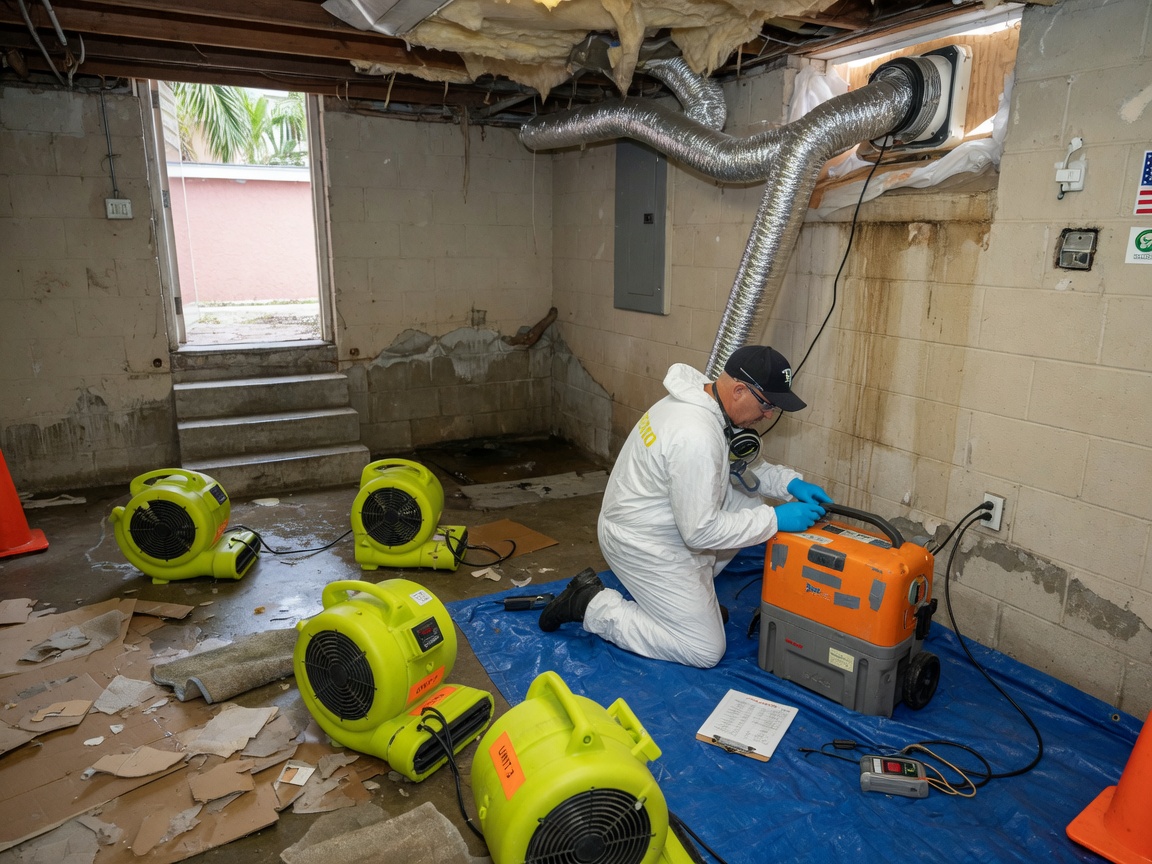 Basement Drying in Tampa