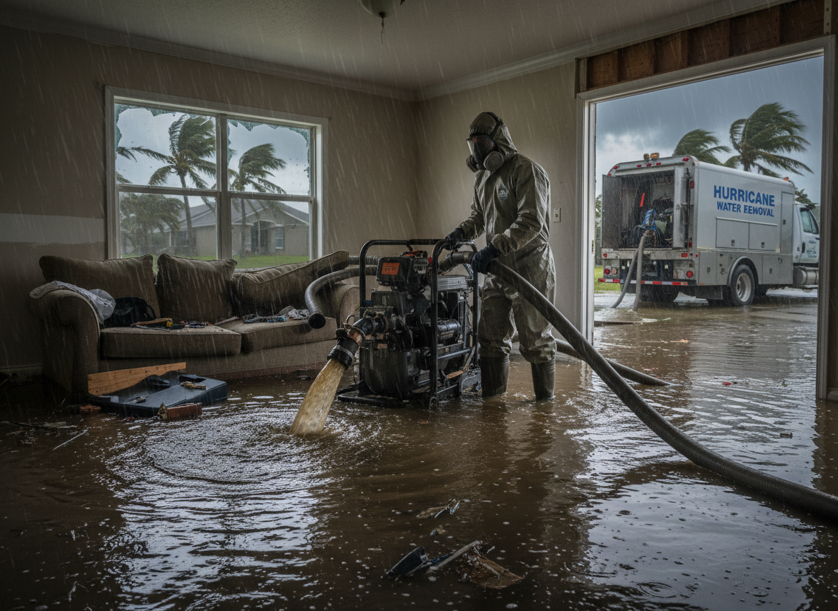 Hurricane Water Removal in Tampa
