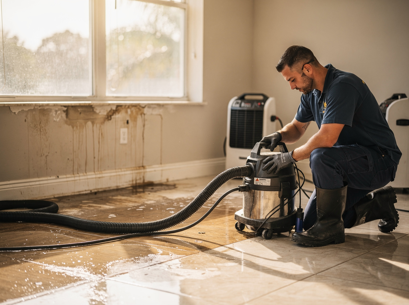 Post Water Damage Sanitization in Tampa